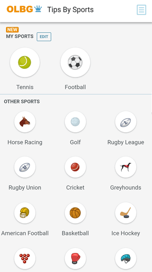 Tips By Sport